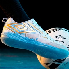Chuteira Futsal Adulto Umbro Pro 5 Bump Kintsugi - Foto 5