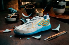 Chuteira Futsal Adulto Umbro Pro 5 Bump Kintsugi - Foto 8