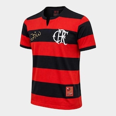 Camiseta do Flamengo FlaTri Zico Braziline - Masculina - Foto 2