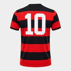 Camiseta do Flamengo FlaTri Zico Braziline - Masculina - Foto 3