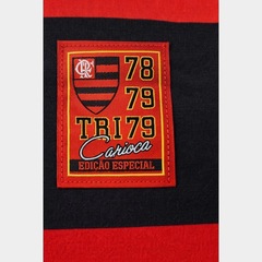 Camiseta do Flamengo FlaTri Zico Braziline - Masculina - Foto 4