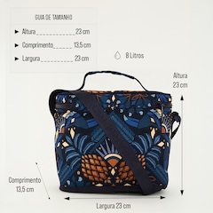 Bolsa Térmica Farm Farofa Lenço Magia Original - 8 Litros - Foto 5