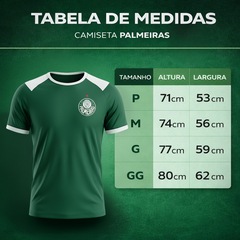 Camiseta do Palmeiras Alviverde Betel Licenciada Oficial - Masculina - Foto 7