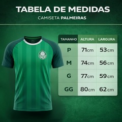 Camiseta do Palmeiras Pré-Match Licenciada Original -  Masculina - Foto 7