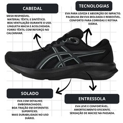 Tênis Masculino Asics Raiden 5 - Foto 5