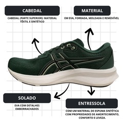 Kit Tênis Asics Raiden 5 e Meia - Masculino - Foto 6