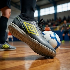 Chuteira de Futsal Adulta Adamant Top Speed League - Umbro - Foto 7