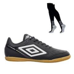 Kit Chuteira de Futsal Adulto Adamant Masterclass Club E Meião - Umbro - Foto 1