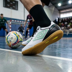 Kit Chuteira de Futsal Adulto Adamant Masterclass Club E Meião - Umbro - Foto 7