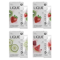 Eletrólitos Zero Açúcares LIQUIDZ® - 3 Sabores - Kit 4 Caixas - 24 sachês - Foto 1