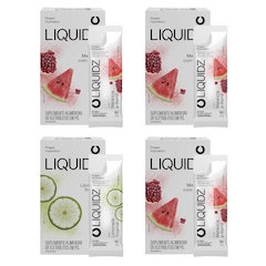 Eletrólitos Zero Açúcares LIQUIDZ® - Limonada | Melancia - Kit 4 Caixas - 24 sachês - Foto 1