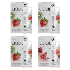 Eletrólitos Zero Açúcares LIQUIDZ® - Morango | Melancia - Kit 4 Caixas - 24 sachês - Foto 1