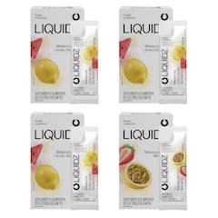 Eletrólitos Zero Açúcares LIQUIDZ® - Limão Siciliano | Maracujá - Kit 4 Caixas - 24 sachês - Foto 1