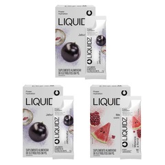 Eletrólitos Zero Açúcares LIQUIDZ® - Melancia | Jabuticaba - Kit 3 Caixas - 18 sachês - Foto 1