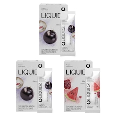 Eletrólitos Zero Açúcares LIQUIDZ® - Jabuticaba | Melancia - Kit 3 Caixas - 18 sachês - Foto 1