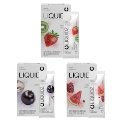 Eletrólitos Zero Açúcares LIQUIDZ® - 3 Sabores - Kit 3 Caixas - 18 sachês - Foto 1
