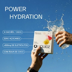 Eletrólitos Zero Açúcares LIQUIDZ® - Melancia com Limão Siciliano - Kit 2 Caixas - 12 sachês - Foto 4