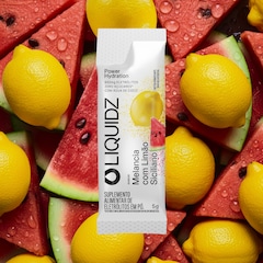 Eletrólitos Zero Açúcares LIQUIDZ® - Sabor Melancia com Limão - Kit 1 Caixa - 6 sachês - Foto 5