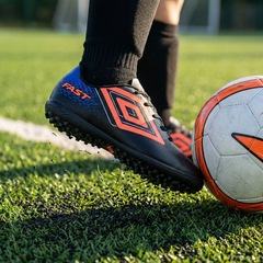 Chuteira de Society Infantil Fast Ii Jr - Umbro - Foto 7