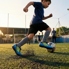 Chuteira de Society Infantil Fast Ii Jr - Umbro - Foto 2