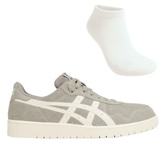 Kit Tênis Asics Japan S Camurça e Meia - Masculino - Foto 1