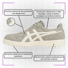 Kit Tênis Asics Japan S Camurça e Meia - Masculino - Foto 5