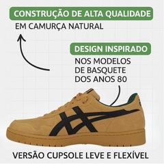 Kit Tênis Asics Japan S Camurça e Meia - Masculino - Foto 5