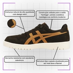 Kit Tênis Asics Japan S Camurça e Meia - Masculino - Foto 4