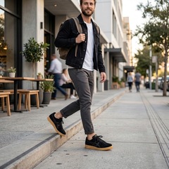 Tênis Masculino Asics Japan S Camurça - Foto 4