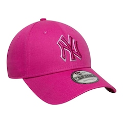 Boné Adulto New Era Team Outline 940 New York Yankees Aba Curva - Foto 3