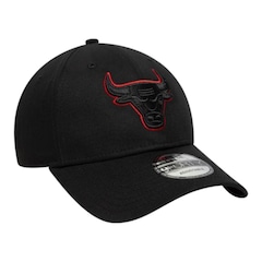 Boné Adulto New Era Team Outline hicago Bulls 940 Aba Curva - Foto 3