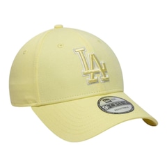 Boné Adulto New Era Team Outline 940 Los Angeles Dodgers Aba Curva - Foto 3