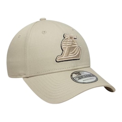 Boné Adulto New Era Team Outline Los Angeles Lakers 940 Aba Curva - Foto 3