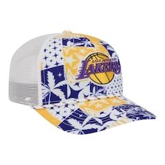 Boné Adulto New Era 970ss Los Angeles Lakers All-Stars Aba Curva - Foto 6