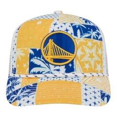 Boné Adulto New Era 970ss Golden State Warrios All-Stars Aba Curva - Foto 2