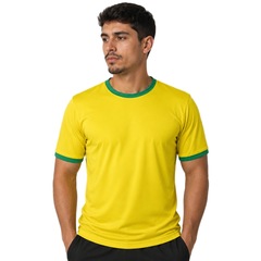 Camisa do Brasil Torcedor Dry Lisa Olden Sports - Masculina - Foto 3