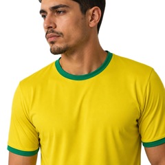 Camisa do Brasil Torcedor Dry Lisa Olden Sports - Masculina - Foto 4