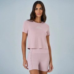 Bermuda Alto Giro Elástico Personalizado - Feminina - Foto 3