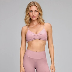 Top Alto Giro Eterno Costas Decotadas - Feminina - Foto 1