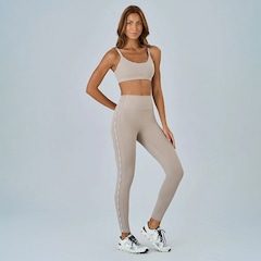 Calça Legging Alto Giro Elástico Personalizado - Feminina - Foto 1