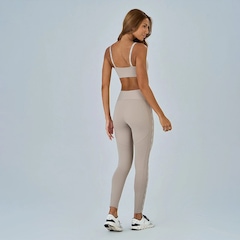 Calça Legging Alto Giro Elástico Personalizado - Feminina - Foto 2
