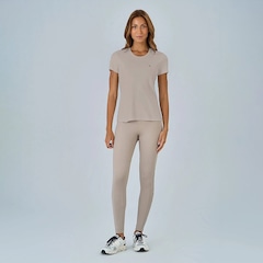Calça Legging Alto Giro Elástico Personalizado - Feminina - Foto 3