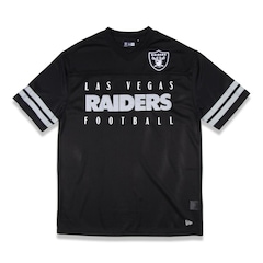 Camiseta New Era Jersey Las Vegas Raiders NFL Masculina - Foto 1