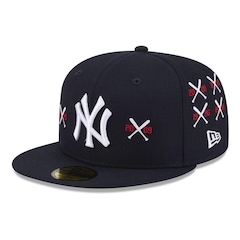 Boné New Era 59FIFTY New York Yankees Spike Lee Mini Bats New Era Masculino - Foto 1