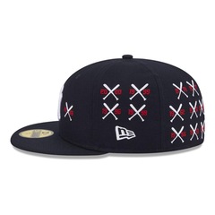 Boné New Era 59FIFTY New York Yankees Spike Lee Mini Bats New Era Masculino - Foto 5