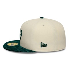 Bone New Era 59FIFTY MLB Oakland Athletics New Era Masculino - Foto 5