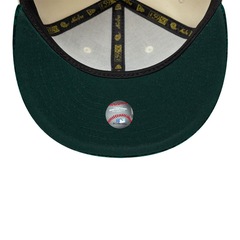 Bone New Era 59FIFTY MLB Oakland Athletics New Era Masculino - Foto 7