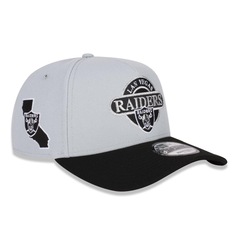 Bone New Era 9FIFTY NFL Las Vegas Raiders New Era Masculino - Foto 3