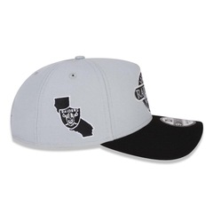 Bone New Era 9FIFTY NFL Las Vegas Raiders New Era Masculino - Foto 6