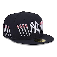 Bone New Era 59FIFTY New York Yankees Spike Lee Bats New Era Masculino - Foto 3